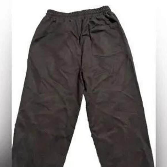 Godbody Mens Black Athletic Skater Pants Elastic Waist Drawstring Casual Size L - Picture 5 of 8